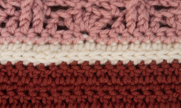 Divider Crochet Blanket Section Divider Crochet Blanket Section