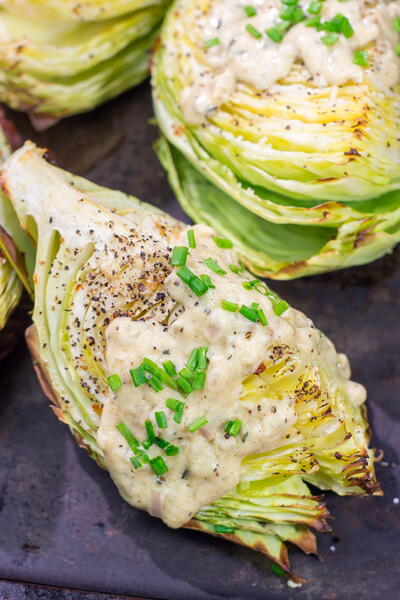 Roasted Cabbage Roasted Cabbage