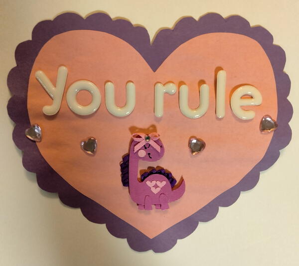 Valentines Day Card Kids Craft Valentines Day Card Kids Craft