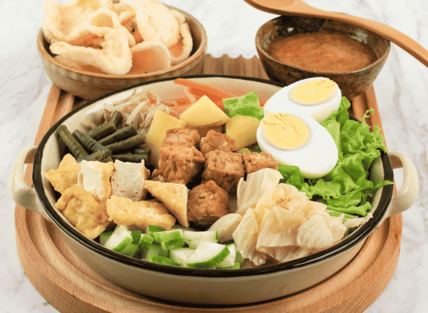 Gado Gado vegetable Salad With Peanut Sauce Gado Gado (vegetable Salad With Peanut Sauce)