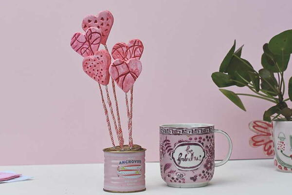 Valentines Heart Bouquet Valentine's Heart Bouquet