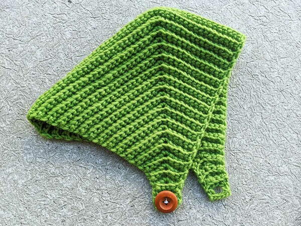 Crochet Kerchief Bandana Crochet Kerchief( Bandana)