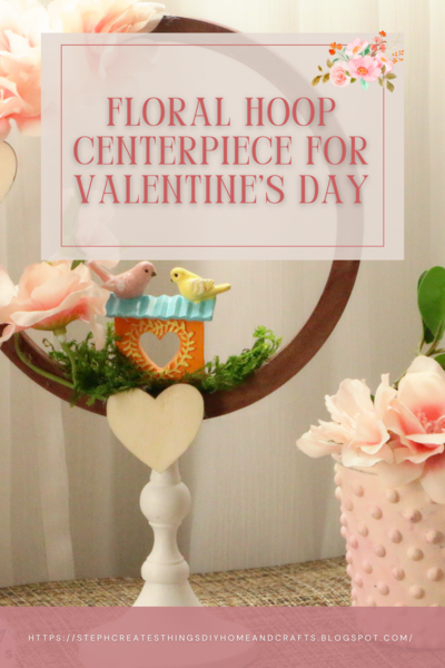 Create A Floral Hoop Centerpiece For Valentines Day Create A Floral Hoop Centerpiece For Valentine’s Day