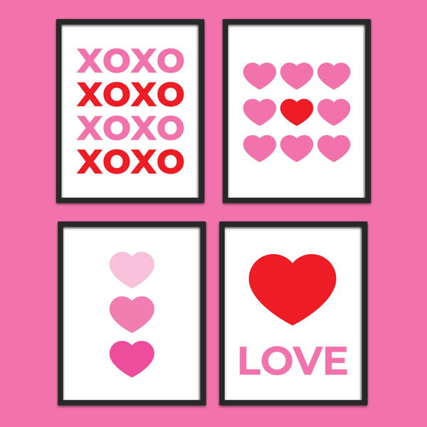 Valentines Day Wall Art Valentine's Day Wall Art