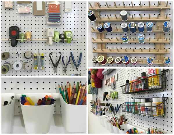 Womans Guide To Building A Giant Pegboard Woman's Guide To Building A Giant Pegboard