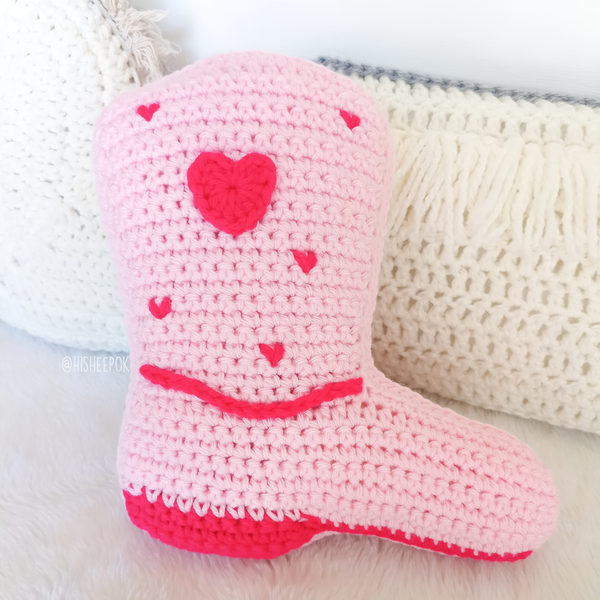 Cowboy Boot Pillow Cowboy Boot Pillow