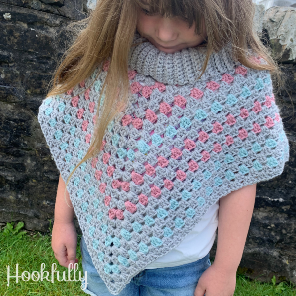 Kids Turtleneck Poncho Kids Turtleneck Poncho