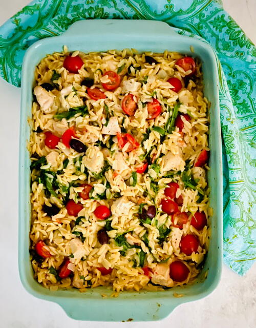 Chicken And Orzo Casserole Chicken And Orzo Casserole