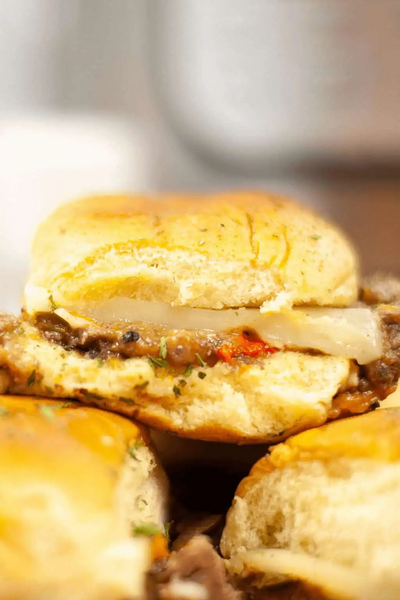 Instant Pot Steak Sliders With Cheese Instant Pot Steak Sliders With Cheese