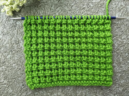 Running Bond Knit Stitch Running Bond Knit Stitch