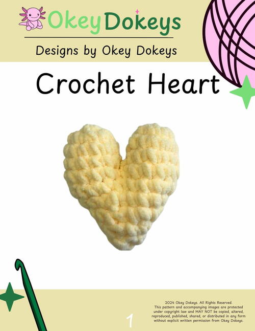 Small Crochet Heart Small Crochet Heart