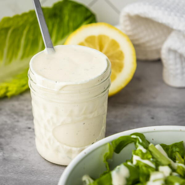 Caesar Salad Dressing no Egg Caesar Salad Dressing (no Egg)