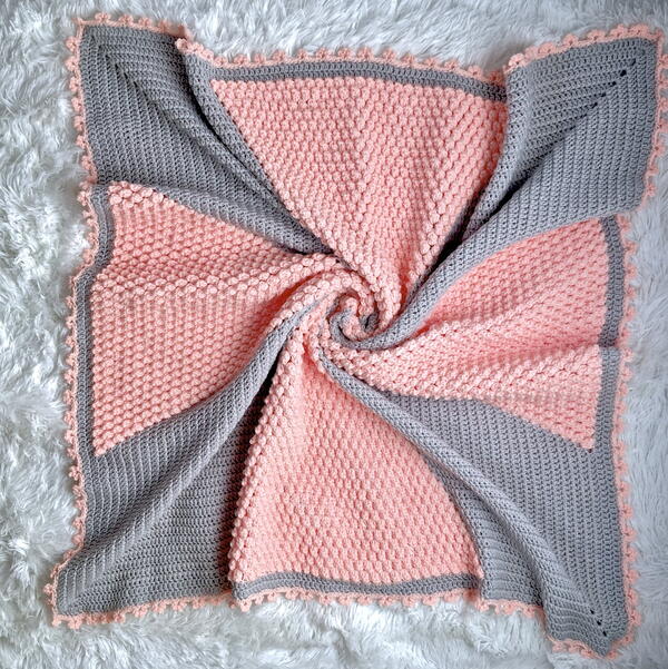 Cross My Heart Baby Blanket Cross My Heart Baby Blanket