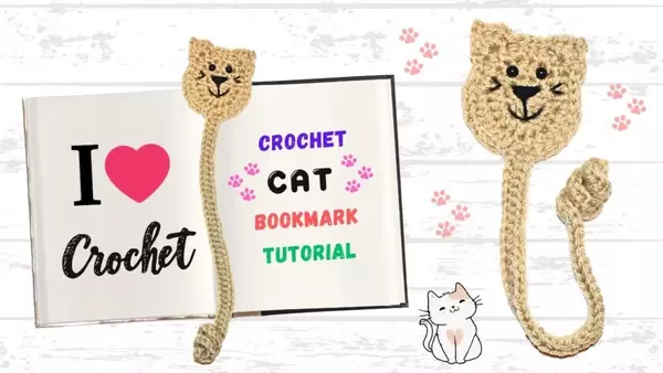 Crochet Cat Bookmark Crochet Cat Bookmark