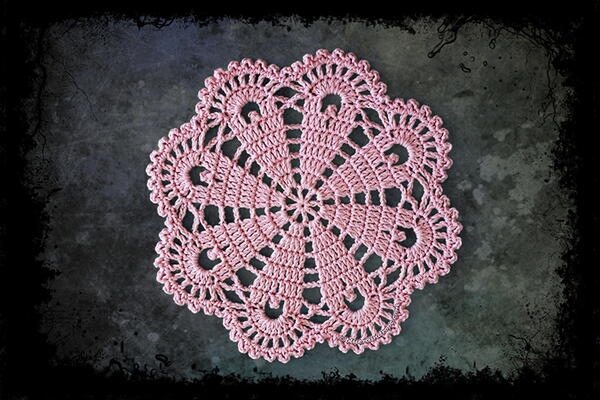 Tiny Whimsical Petal Doily Tiny Whimsical Petal Doily