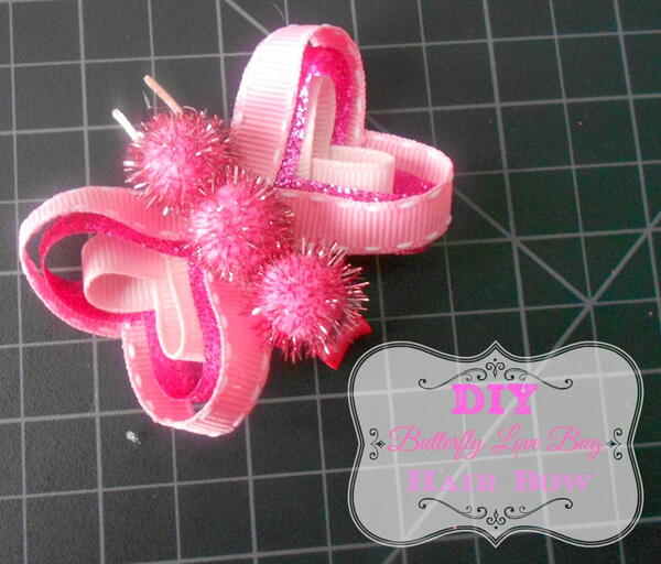 Diy Butterfly Love Bug Hair Bow Tutorial Diy Butterfly Love Bug Hair Bow Tutorial