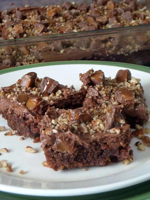 The Best Turtle Brownies Recipe The Best Turtle Brownies Recipe