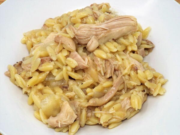 Slow Cooker Lemon Chicken And Orzo Slow Cooker Lemon Chicken And Orzo