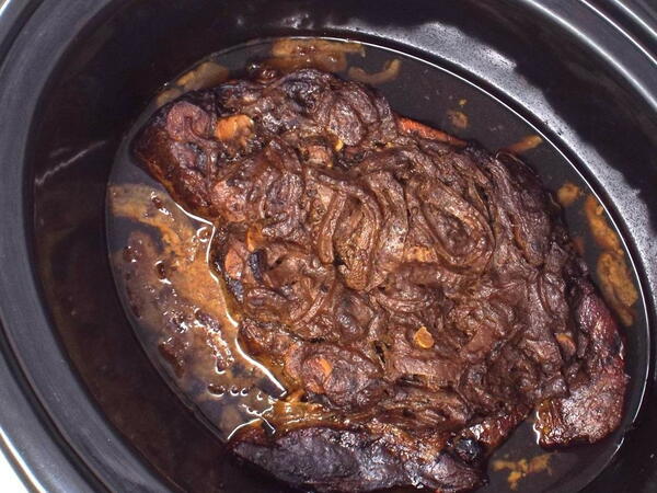 Slow Cooker Dijon Mustard Pot Roast Slow Cooker Dijon Mustard Pot Roast