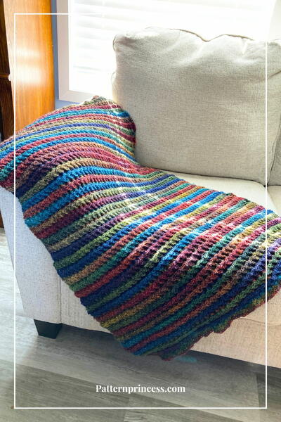 3d Zigzag Waffle Crochet Throw Blanket Pattern 3d Zigzag Waffle Crochet Throw Blanket Pattern