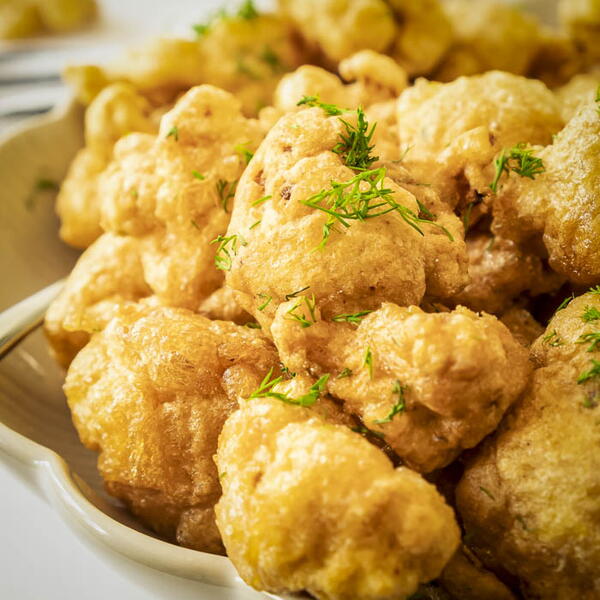 Deliciously Crispy Cauliflower Bites Deliciously Crispy Cauliflower Bites