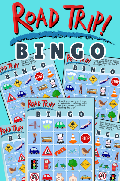 Road Trip Bingo Road Trip Bingo
