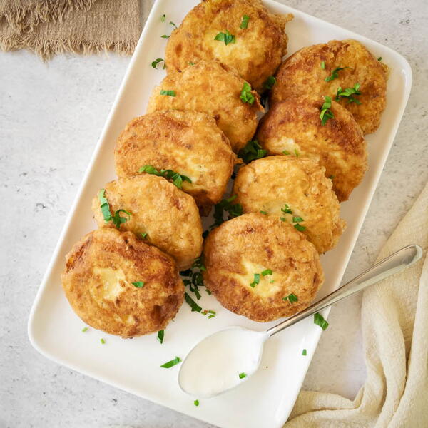 Easy Potato Fritters Easy Potato Fritters