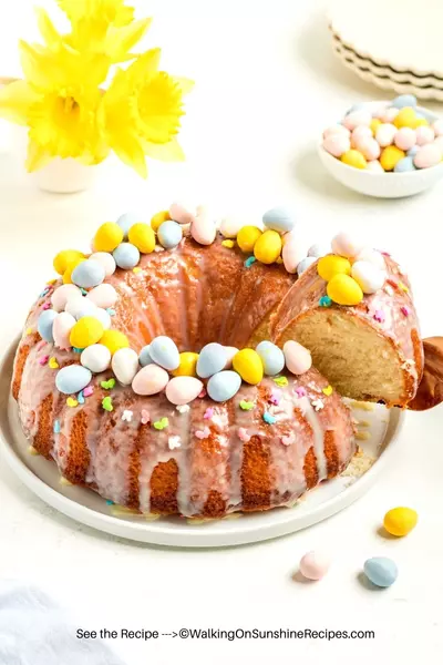 Easter Bundt Cake Easter Bundt Cake