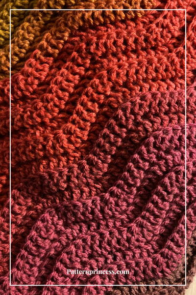 How To Crochet The Ribbed Ripple Stitch Easily How To Crochet The Ribbed Ripple Stitch Easily