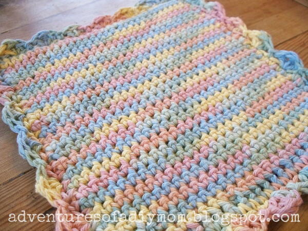 Scallop Edge Crochet Hotpad Scallop Edge Crochet Hotpad