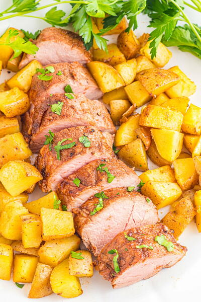 Pork Tenderloin With Potatoes sheet Pan Meal Pork Tenderloin With Potatoes (sheet Pan Meal)