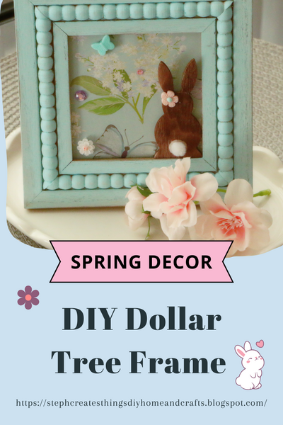 Cute Spring Decor Diy Dollar Tree Frame Cute Spring Decor: Diy Dollar Tree Frame