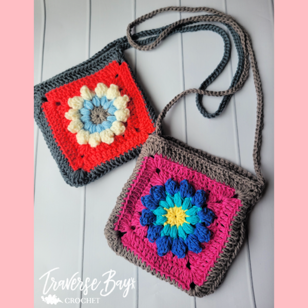 Flower Granny Square Bag Flower Granny Square Bag