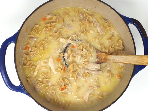 Creamy Chicken And Egg Noodle Soup Creamy Chicken And Egg Noodle Soup