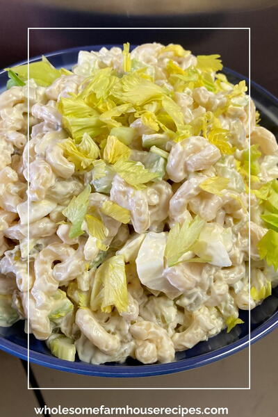 Classic Macaroni Salad With Sweet Pickles Recipe Classic Macaroni Salad With Sweet Pickles Recipe