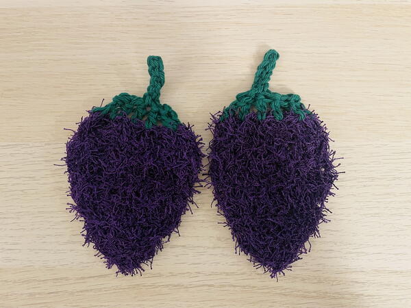 Grape Scrubbie Grape Scrubbie