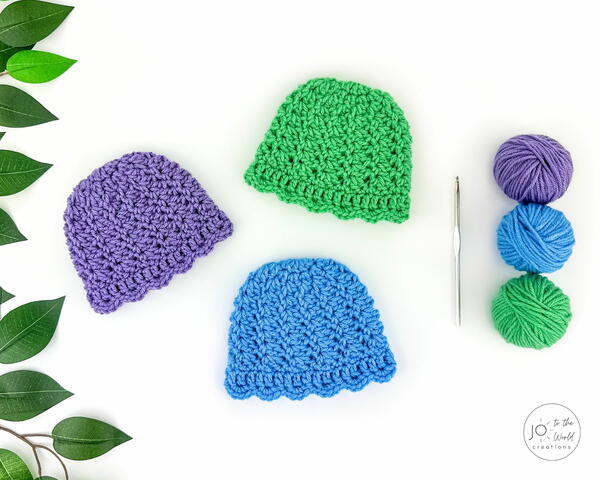 Classic Baby Hat Crochet Pattern Classic Baby Hat Crochet Pattern