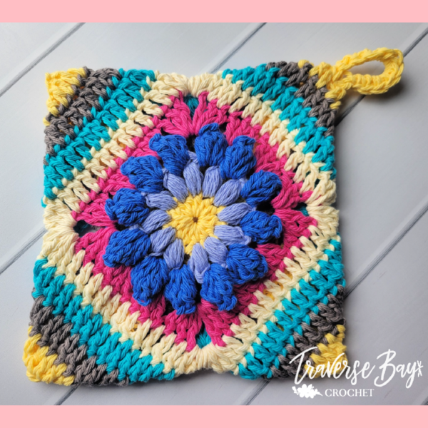 Flower Potholder Flower Potholder