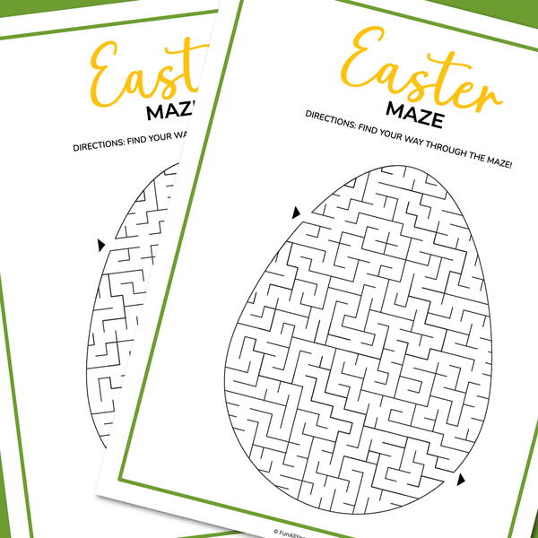 Easter Egg Maze Easter Egg Maze