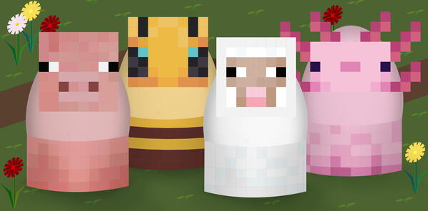 Minecraft Printable Easter Egg Costumes Minecraft Printable Easter Egg Costumes