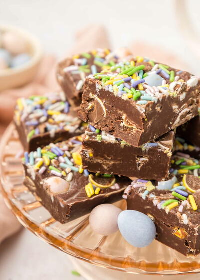 Easter Fudge Easter Fudge