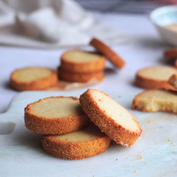 Sour Cream Butter Cookies With Cinnamon Breadcrumbs Sour Cream Butter Cookies With Cinnamon Breadcrumbs