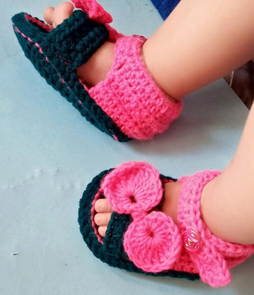 Baby Bow Sandals Free Baby Bow Sandals Free