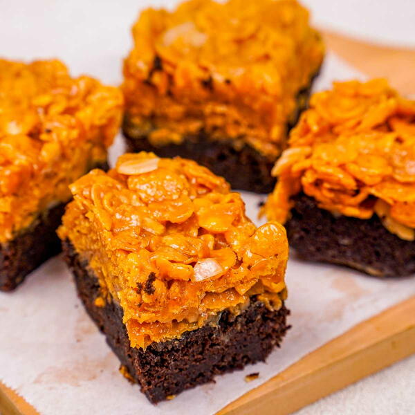 Cornflake Brownies Cornflake Brownies
