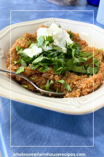 Quinoa Taco rice Recipe Quinoa Taco “rice” Recipe