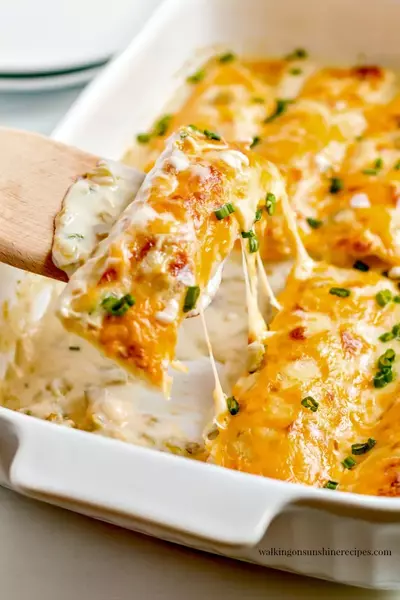 Creamy Chicken Enchiladas Creamy Chicken Enchiladas