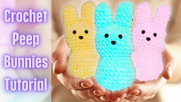 Crochet Peep Bunny Crochet Peep Bunny
