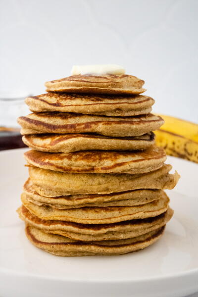 Banana Oat Pancakes Banana Oat Pancakes