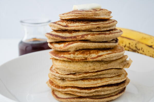Banana Oat Pancakes Banana Oat Pancakes