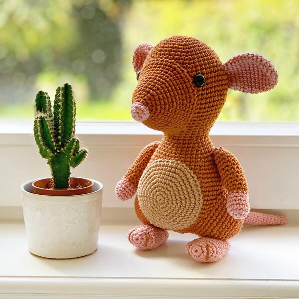 Rupert The Rat Amigurumi - Free Crochet Pattern Rupert The Rat Amigurumi - Free Crochet Pattern